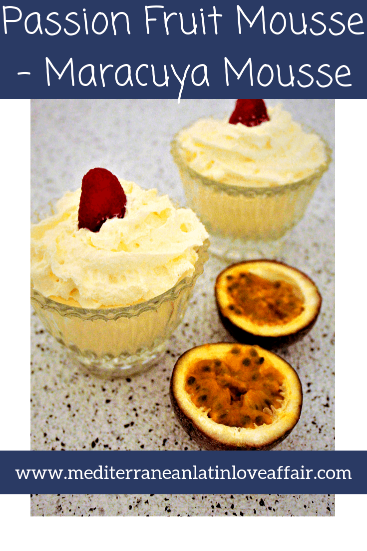 Passion Fruit Mousse (Mousse de Maracujá) - Easy and Delish