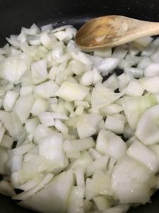 Sauteing Onions