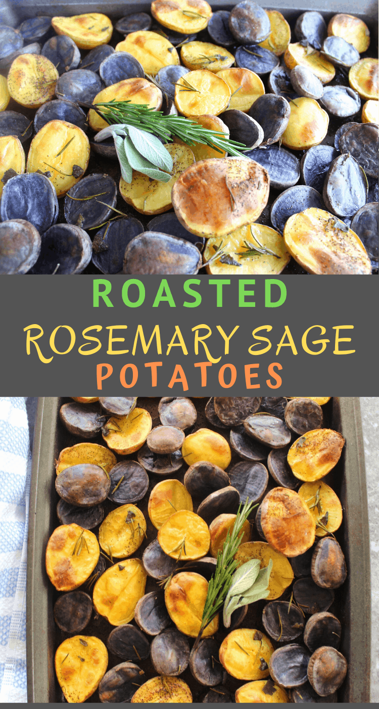 Roasted Rosemary Sage Potatoes