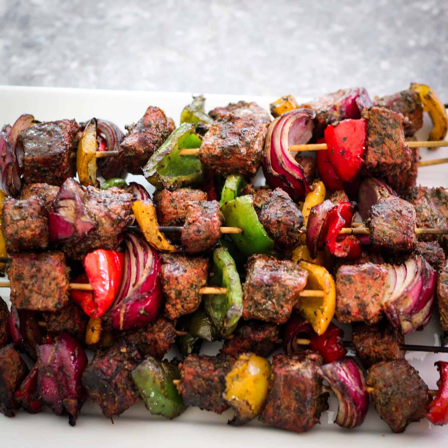 Mediterranean Beef Kebabs Mediterranean Latin Love Affair