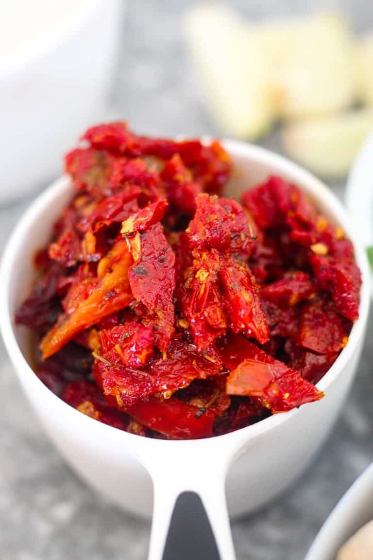 Chicken in Creamy Sun Dried Tomatoes Sauce with Mushrooms Mediterranean Latin Love Affair