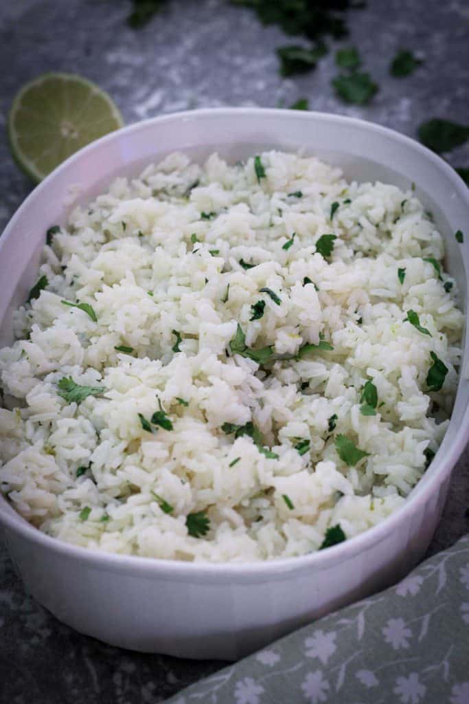 Cilantro Lime Jasmine Rice Mediterranean Latin Love Affair